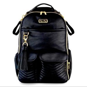 Itzy Ritzy Jetsetter Black Boss Diaper Bag